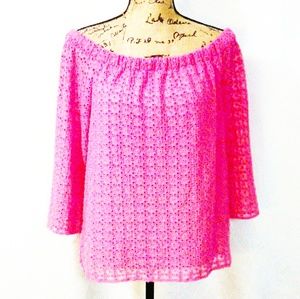 • 💛 Tommy Hilfiger Eyelet In Bloom Top •